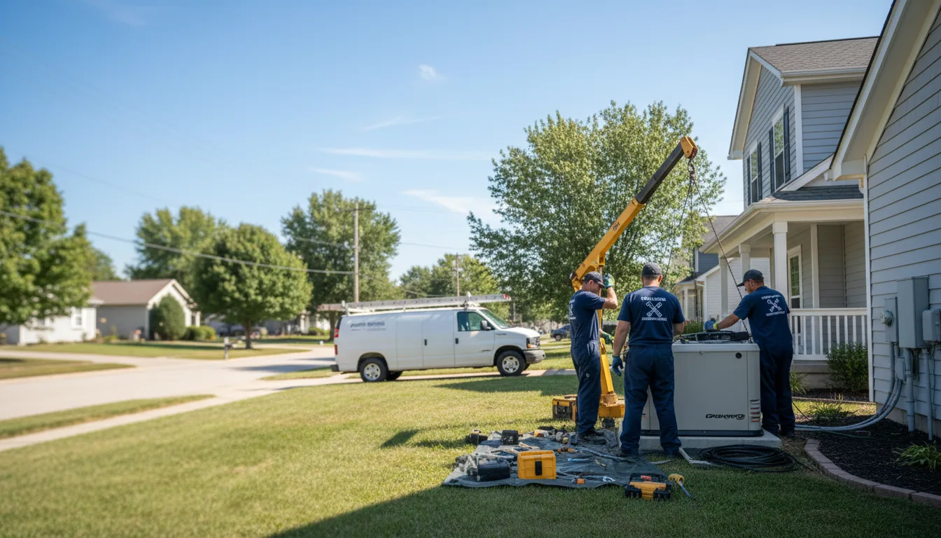 Generator Installation in Ida, MI near me